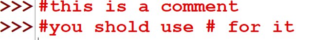 comments in python