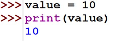 Value in python